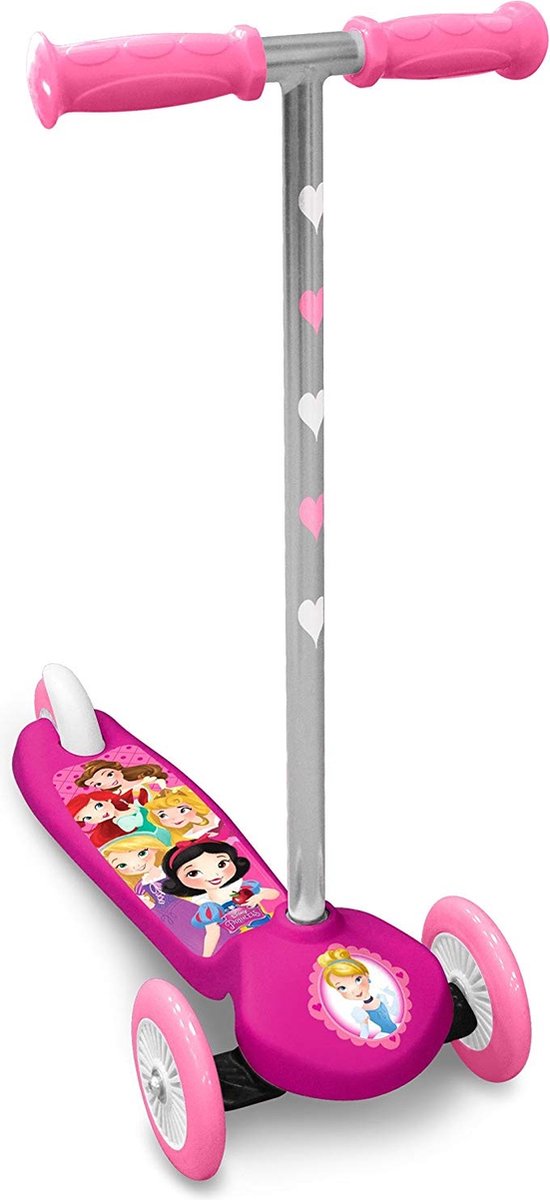 Princesse 3 roues enfants pas de frein de freinage rose