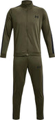 Under Armour UA Rival Knit Track Suit-GRN Survêtement pour Homme - Marine OD Vert - Noir