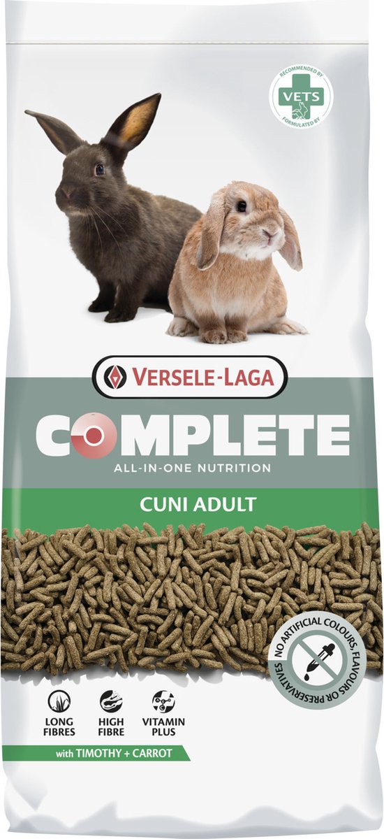Versele-laga cuni complet adulte - nourriture pour lapin - 8 kg