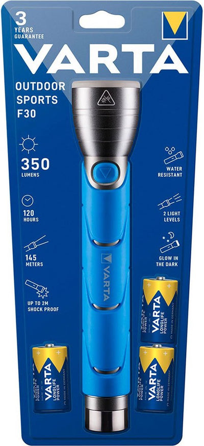 Varta a mené les sports de plein air f30