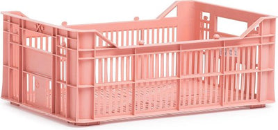 Caisse de vélo de preuve urbain Helsinki plastique 7l rose chaud 30x20x11 cm