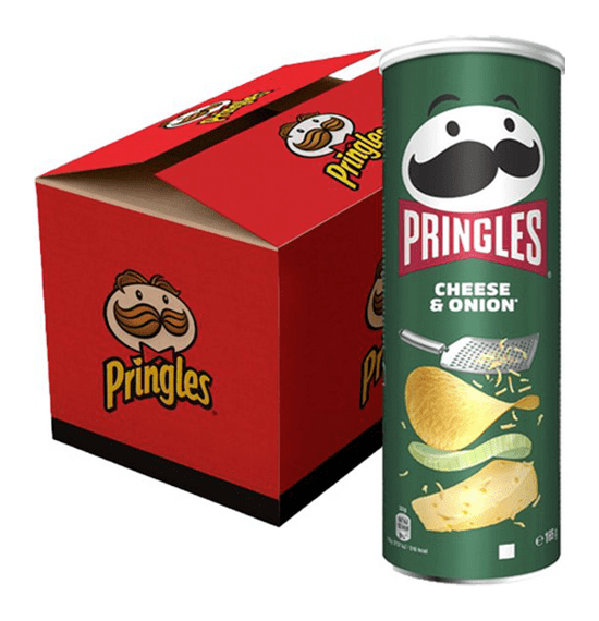 Oignon au fromage Pringles (6x 165gr)
