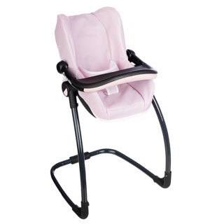 Chaise de poupée en hauteur maxi cosi rose douce