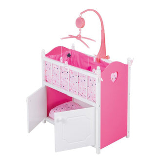 Ma belle salle de poupées lit poppenbed avec de la musique