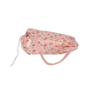Lit de poupée pliable fleur rose