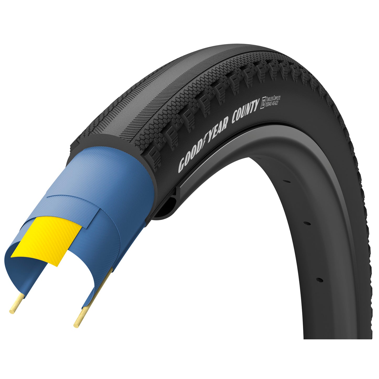 Pneu pliable Goodyear County TR