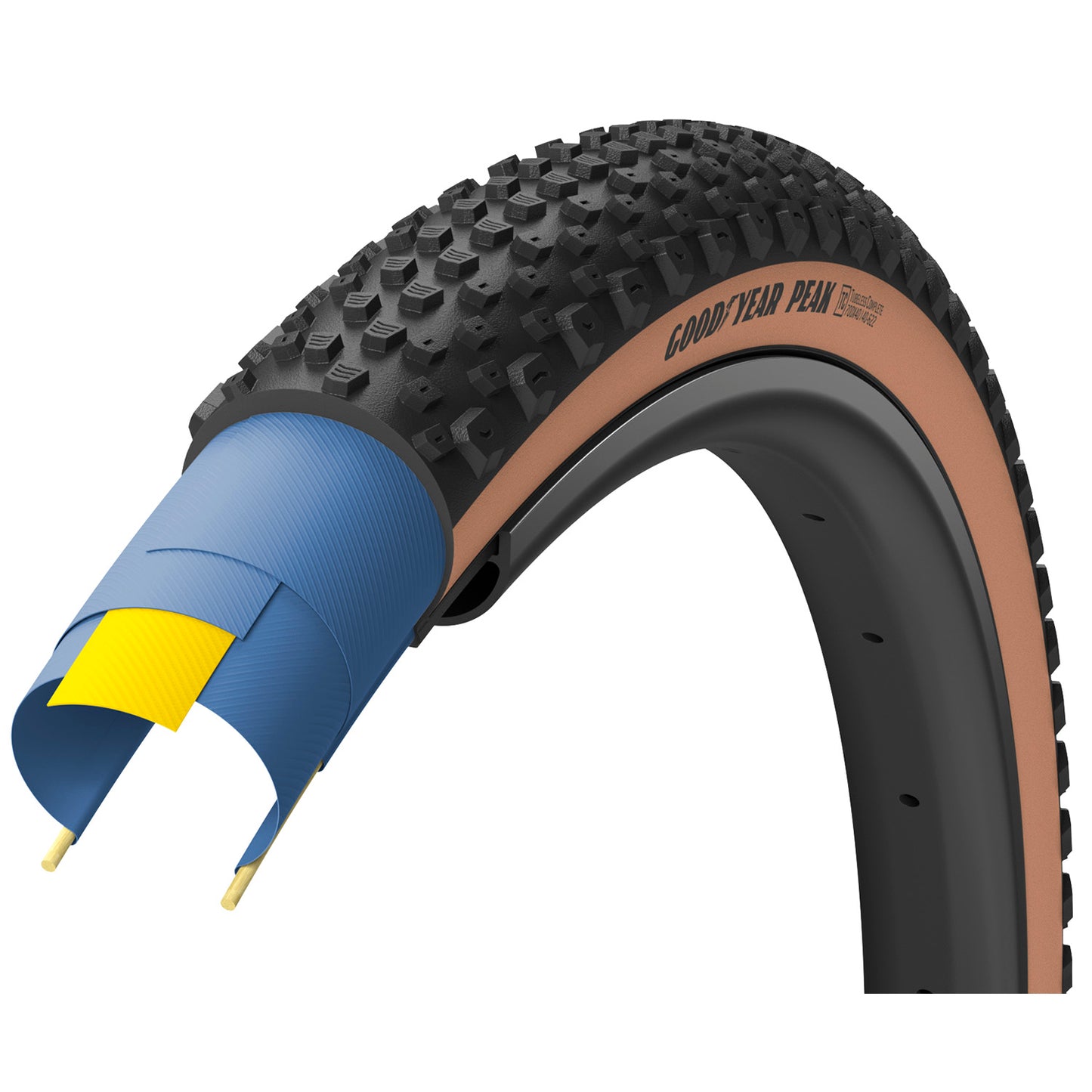 Goodyear Peak Ultimate TLC 700x45c Tan