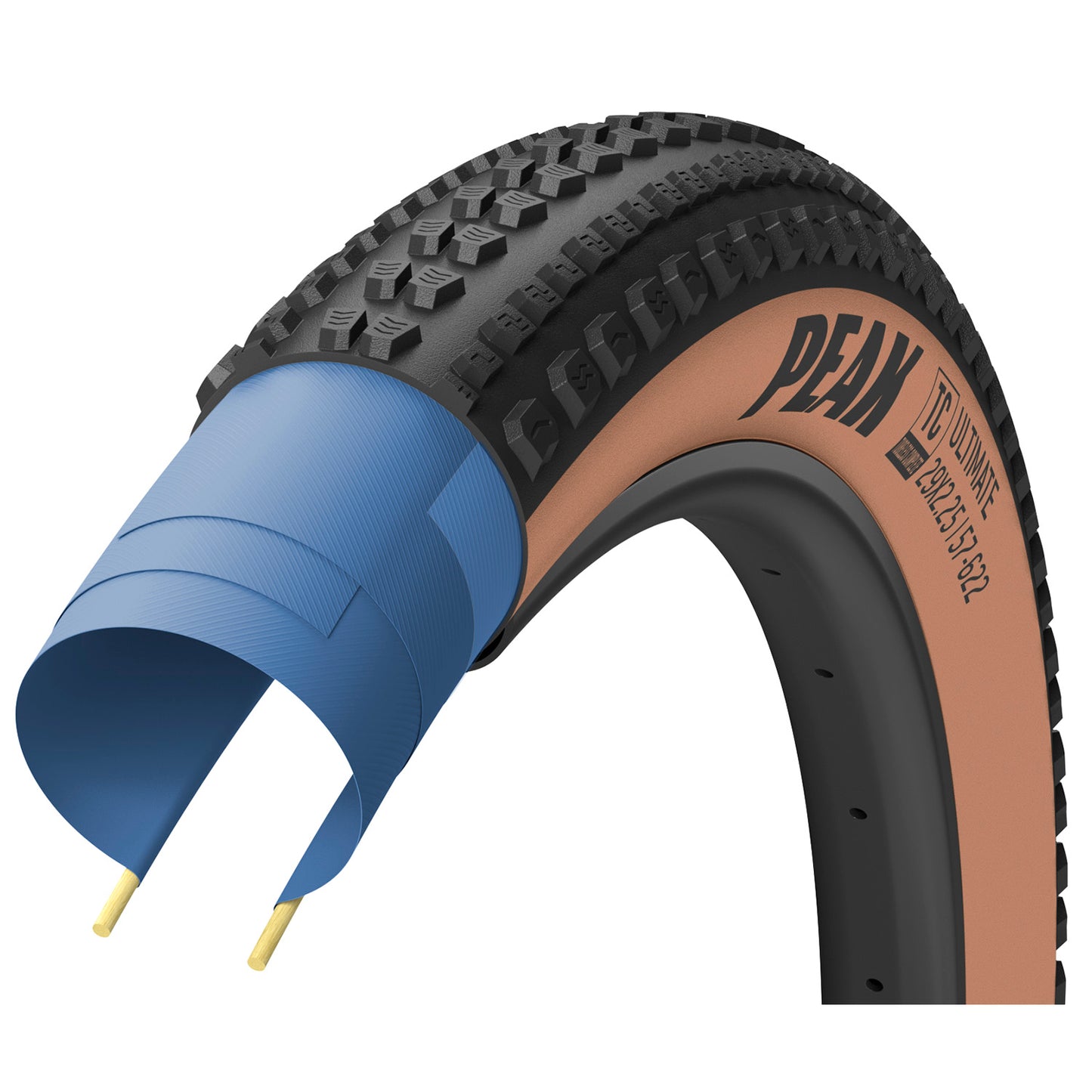 Pneu pliable Goodyear Peak TC