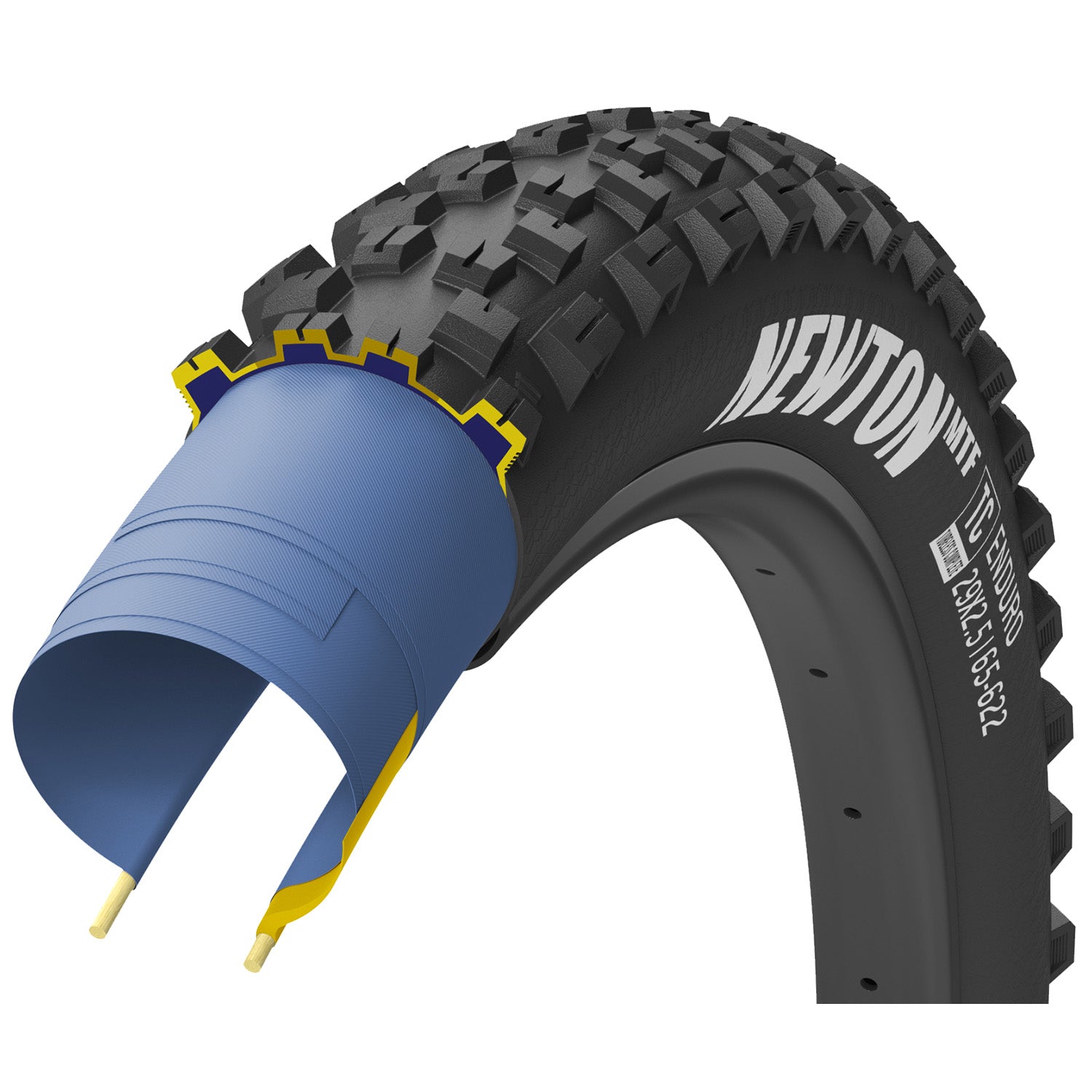 Pneu pliable Goodyear newton mtf enduro tc