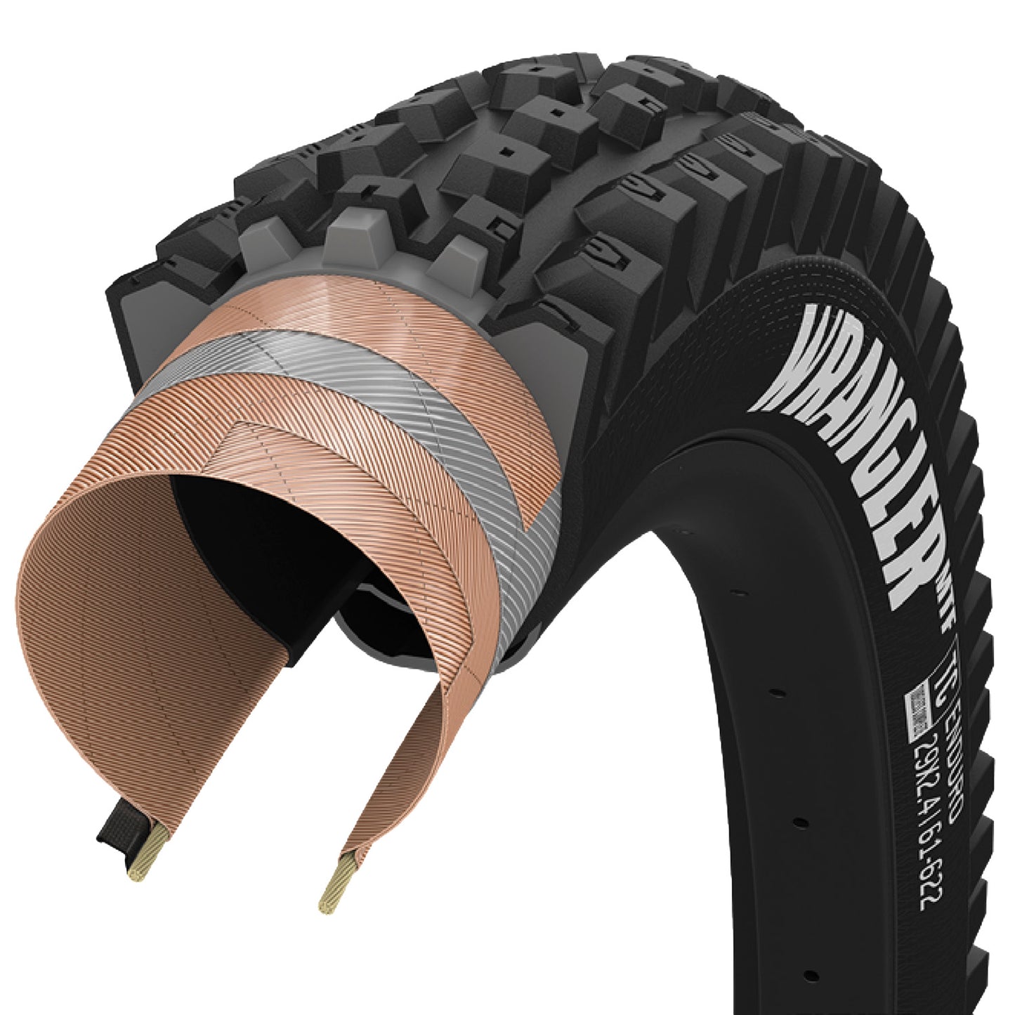 Pneu souple Goodyear Wrangler MTF Enduro 29