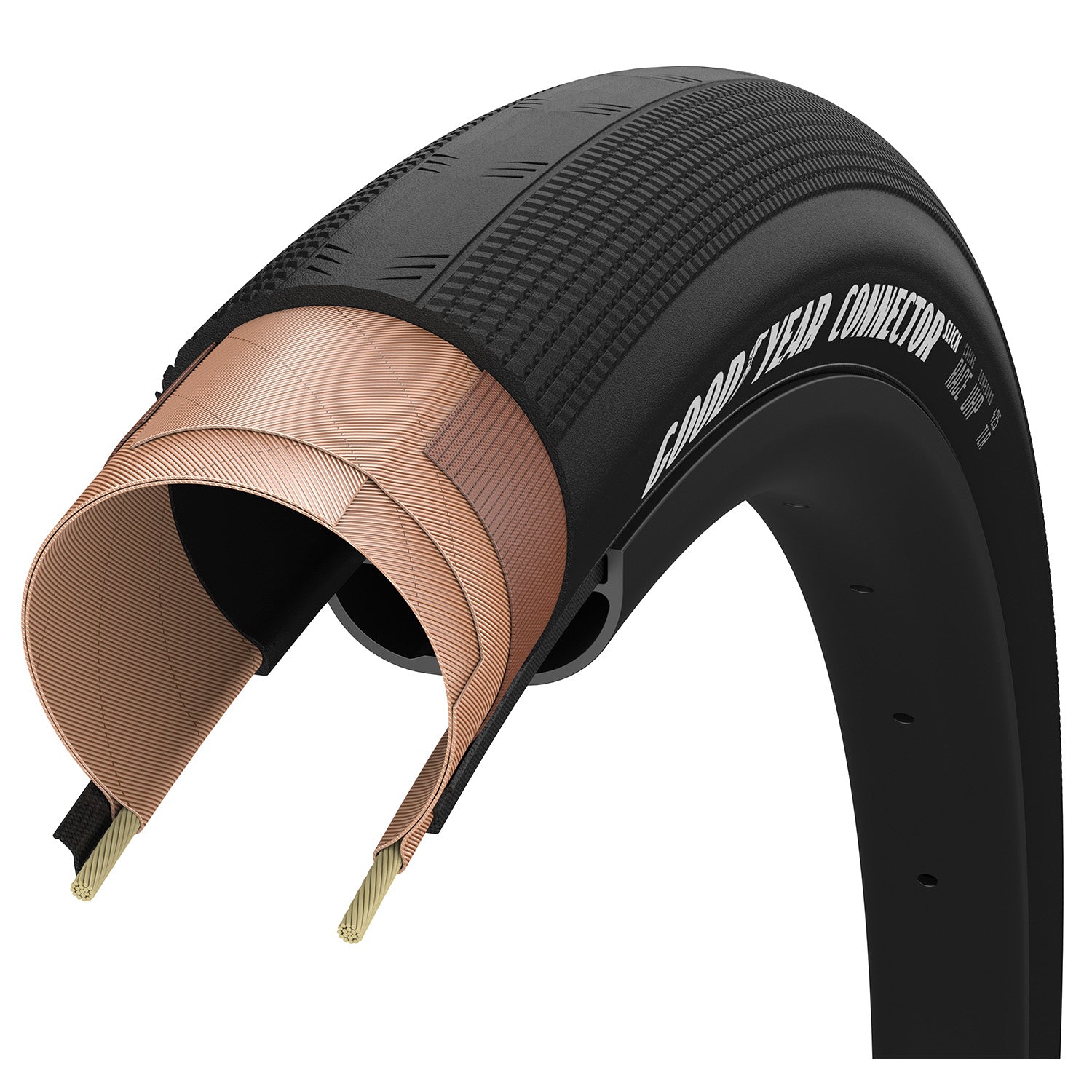 Goodyear - connecteur slick race tlr 700x40c transparent