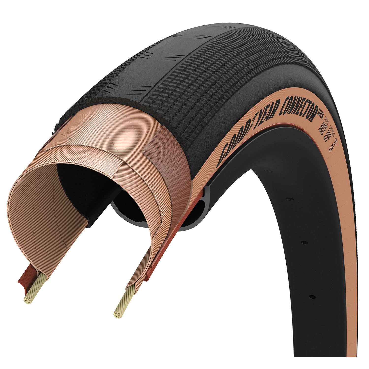 Goodyear - connecteur slick race tlr 700x40c transparent