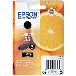 Cartouche d'encre Epson C13T33314012 noire