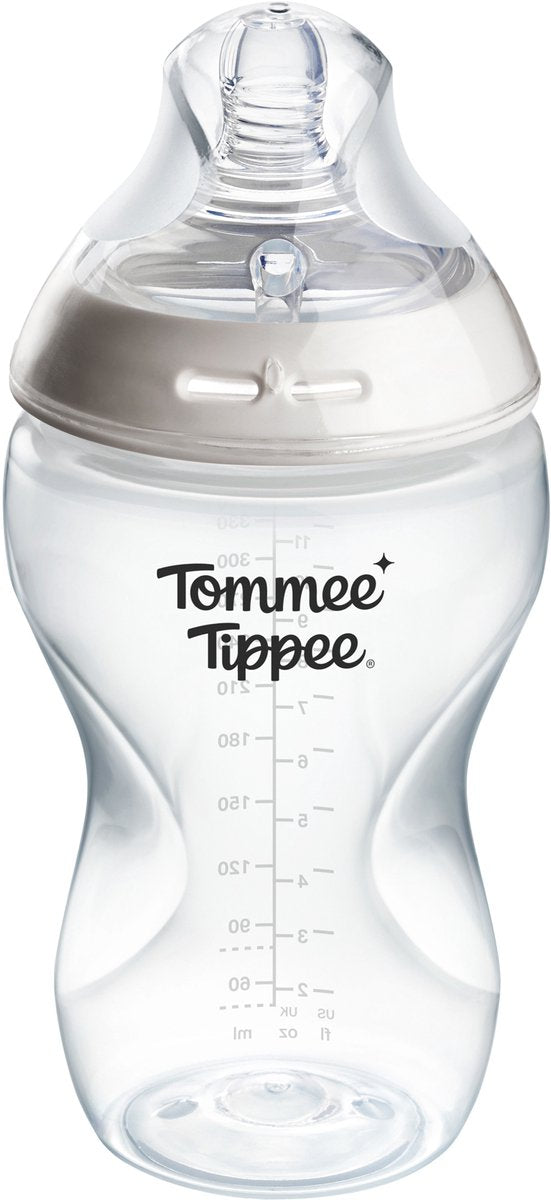 Biberon Tommee Tippee Natural Start - lot de 1 biberon 340 ml - débit moyen 3 mois+