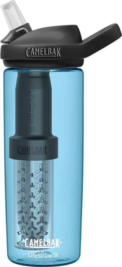 Camelbak eddy+ filtré par lifestraw - 600 ml - gourde - bleu (true blue)