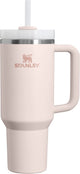 Stanley quencher® h2.o gobelet à état de débit | 1,18 l - quartz rose 2.0