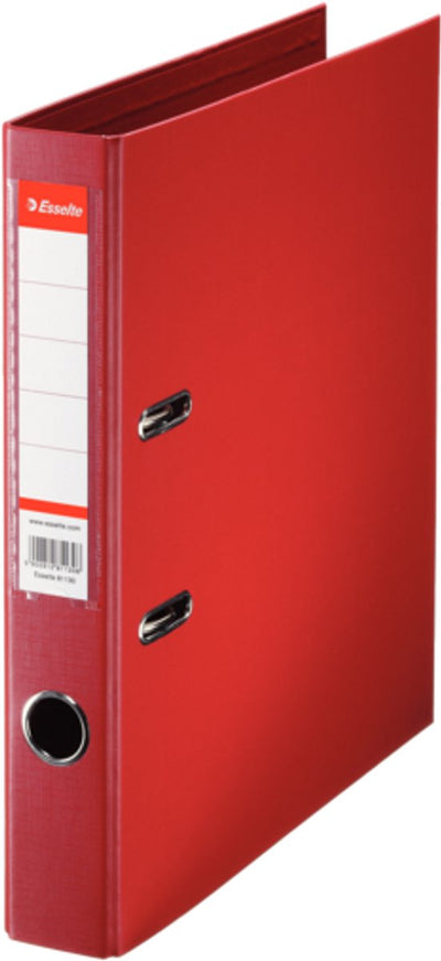 Classeur standard Esselte rouge - a4 - 50 mm - sans protège-bords
