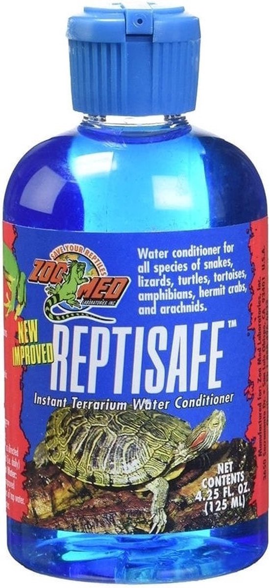 Zoomed zoo med reptisafe - conditionneur d'eau - 125 ml