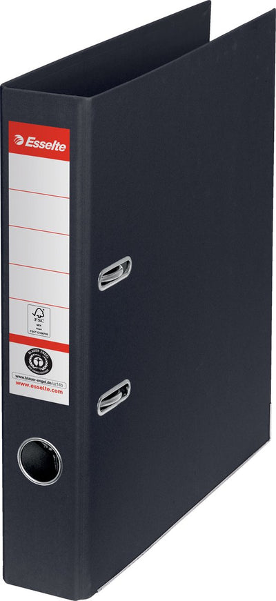 Esselte non. 1 classeur a4 - dos 50 mm - carton 100% recyclé - noir