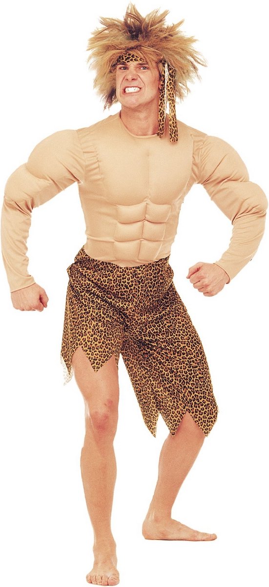 Déguisement d'homme musclé de la jungle Widmann pour homme - déguisement - grand