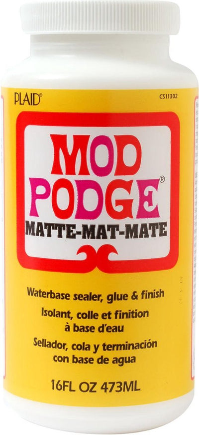 Mod podge mat - colle et scellant pour loisirs et décoration - 473 ml