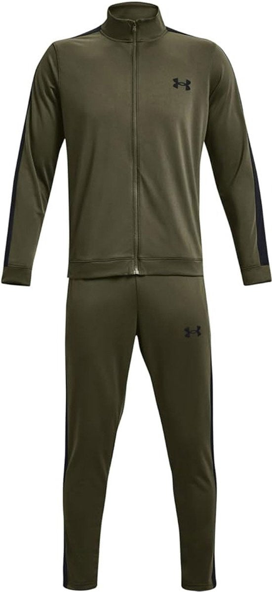 Under Armour UA Rival Knit Track Suit-GRN Survêtement pour Homme - Marine OD Vert - Noir