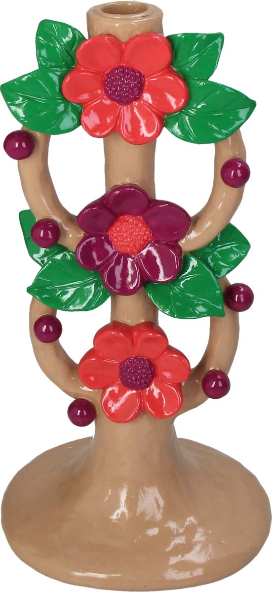 Chandelier collection Hd fleurs polyrésine 15,7x13,9x30cm