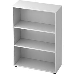 Bibliothèque Bach Hammerer V4500 W blanc 800 mm x 330 mm x 1144 mm