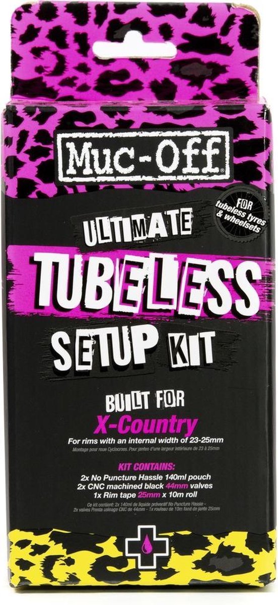 Kit tubeless ultime Muc-off xc trail