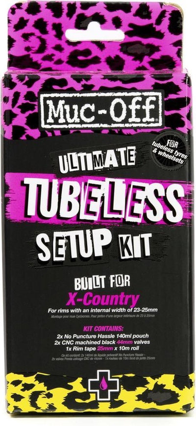 Kit tubeless ultime Muc-off xc trail