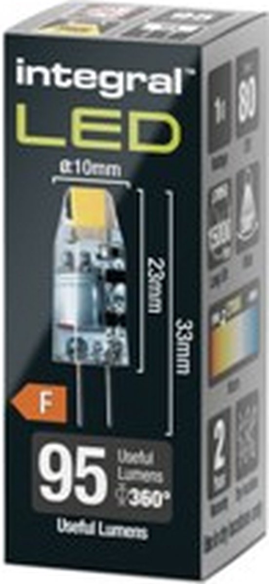 Enzo lampe led intégrale g4 12v led cob 1.1w 2700k led0080