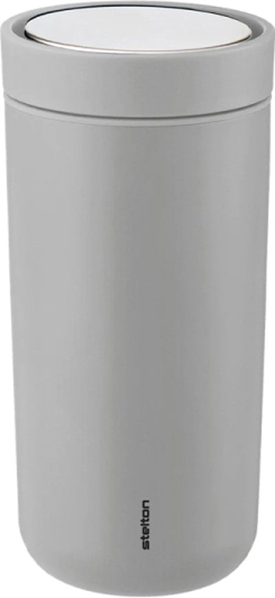 Sans marque sans marque stelton to go click tasse thermos gris clair 0,2 l