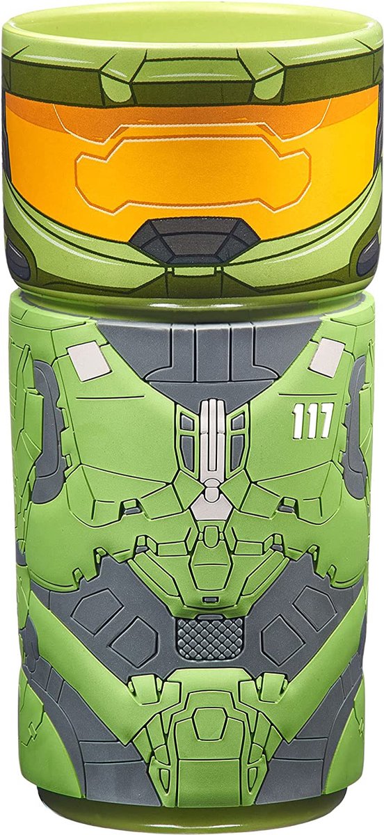 Coscups numskull - halo - master chief coscup tasse thermo réutilisable