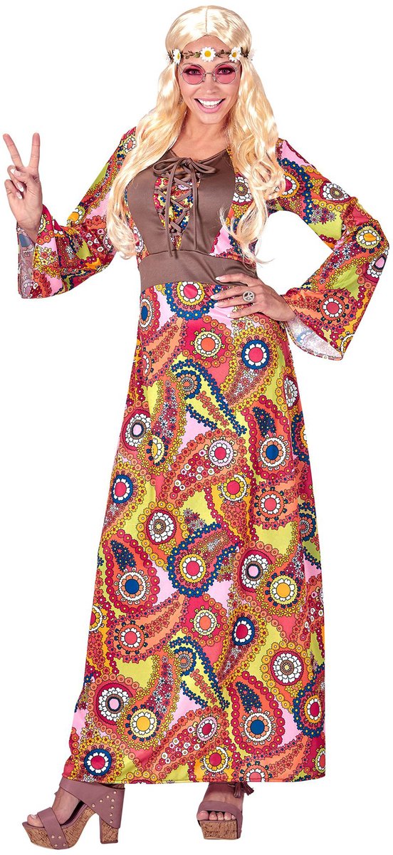 Costume femme hippie Finidi Helena
