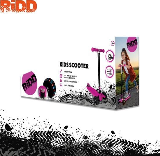 Van der Doelen trottinette enfant Ridd trottinette freestyle rose