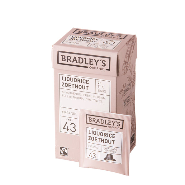 Réglisse bio Bradley's n.43 2 gr (4x 25 pièces)