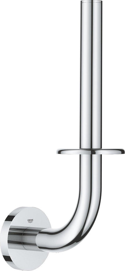 Porte-rouleau de rechange Grohe essentials - porte-rouleau de papier toilette pour 1 rouleau - chrome