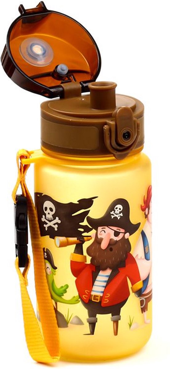 Jolly Rogers Piraten Pop Top 350 ml Ecozen Kids Drinking Bottle