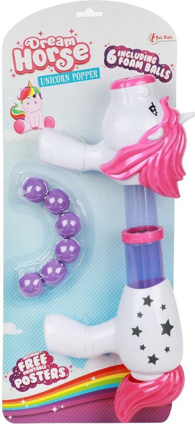 Dream Horse Unicorn Shielding Gun avec des boules en mousse