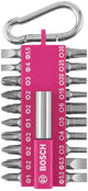 Bosch vis mp jeu d'embouts de tournevis 21 pièces (fuchsia)