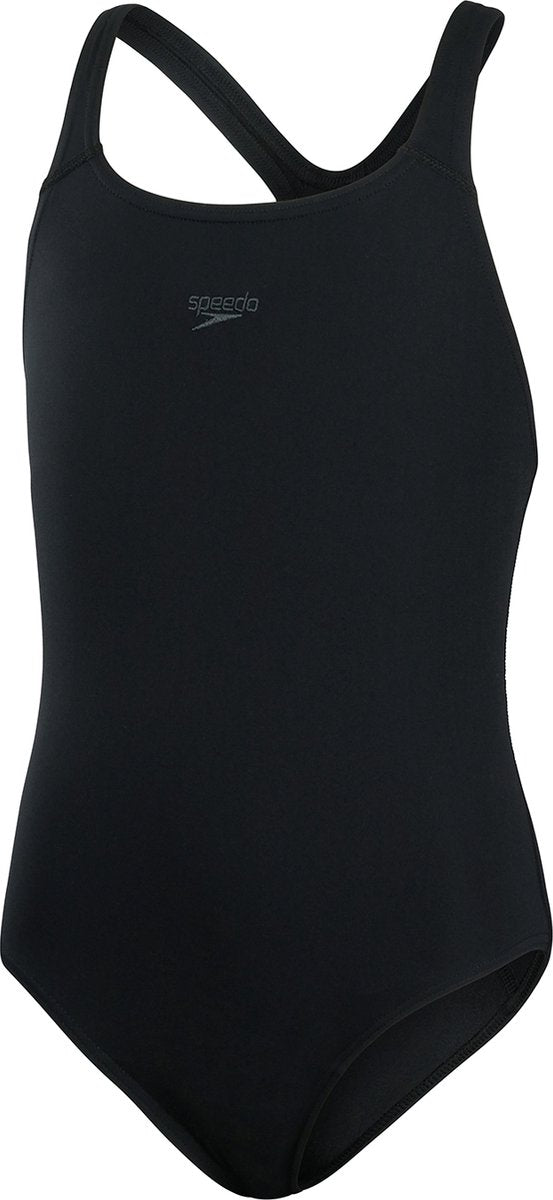 Maillot de bain de sport filles Speedo eco+ médaillé - noir