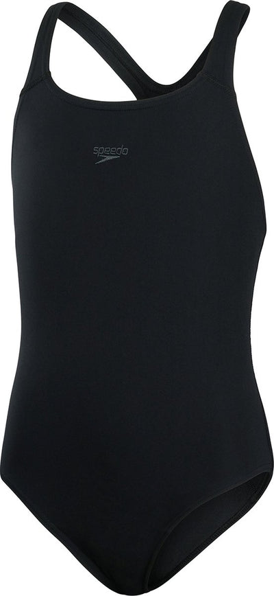 Maillot de bain de sport filles Speedo eco+ médaillé - noir