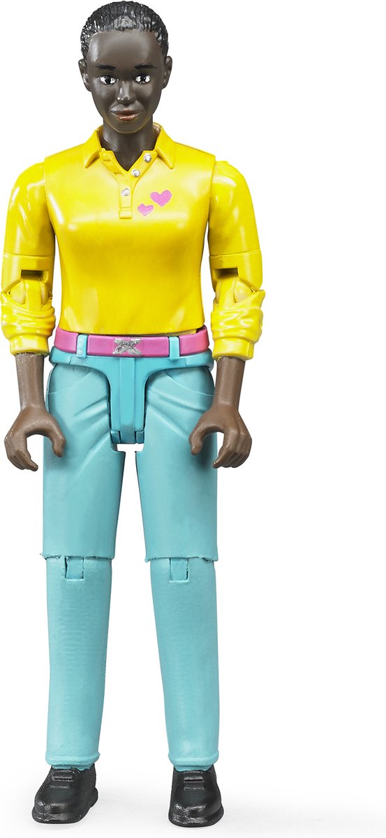 Frère | femme avec un jean turquoise | 1:16