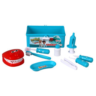 TOI-TOYS Dental Suitcase avec accessoires, 10dlg.