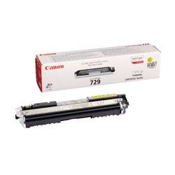 Cartouche de toner canon 729y jaune