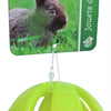 Boule de rongeur en plastique avec cloche