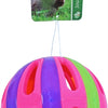 Boule de rongeur en plastique avec cloche