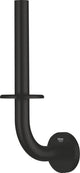 Grohe quickfix start porte-rouleau de papier toilette de rechange - noir mat