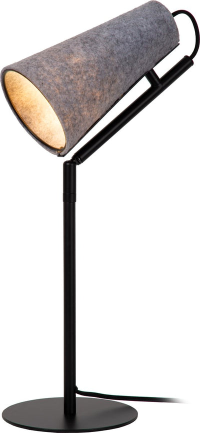 Lucide bensen - lampe de table - 1xe14 - gris - japondi