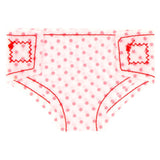 Ma belle chambre de poupées ma belle poupée poppen veils tissu sur la carte 2 pièces - afbeelding 2